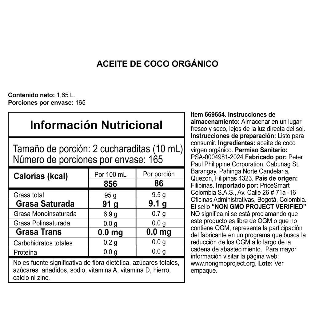 Aceite de Coco Orgánico - Image 3